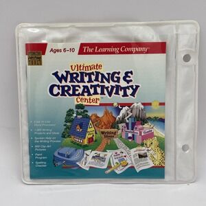 Ultimate Writing and Creativity Center Ages 6-10 The Learning Company CD-Rom